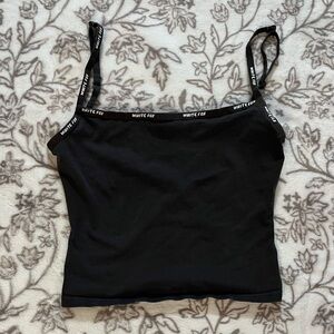 🔥 White Fox Boutique Charcoal Grey Tank (Like New) 🔥